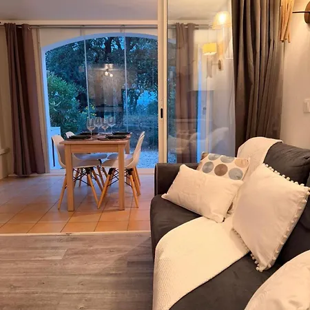 Appartement One-bedroom Les Restanques With Pool And Tennis Court Grimaud